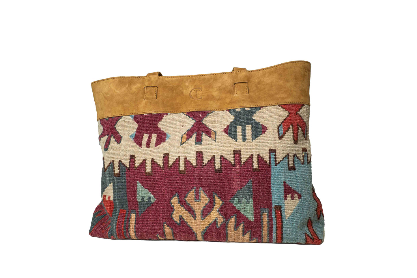 Medium Brown Kilim Handbag