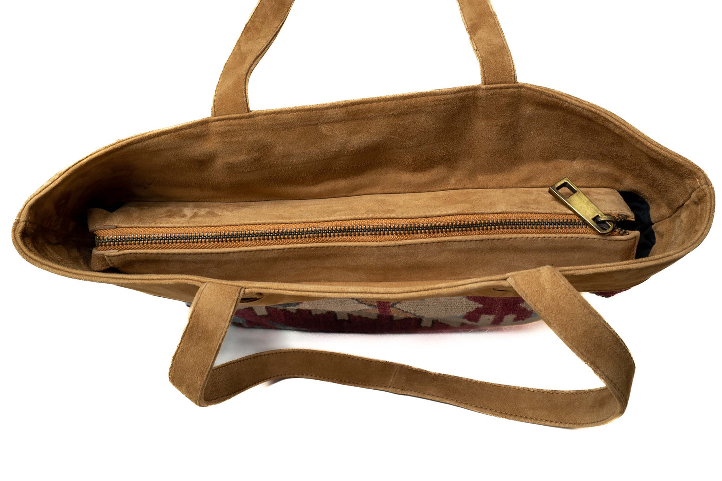 Medium Brown Kilim Handbag