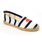Red Turtle Blue and White Stripes