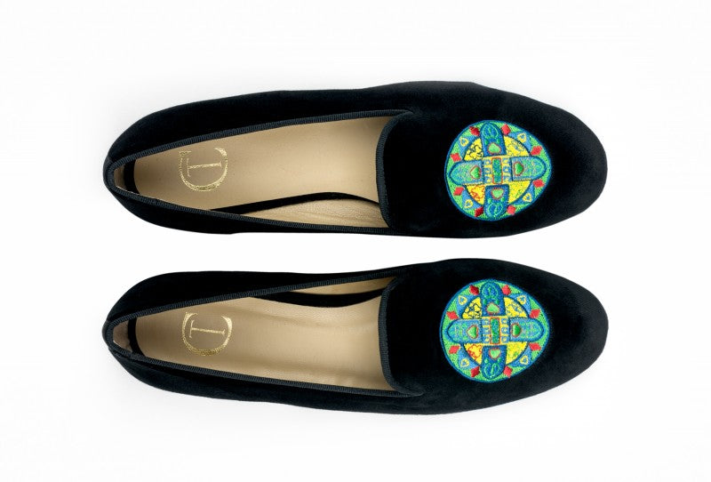 Cross Mandala Black