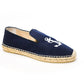 White Anchor Navy Blue